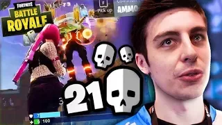 INSANE 21 KILL GAME - FORTNITE BATTLE ROYALE