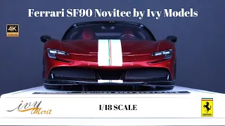 Ferrari SF90 Novitec by Ivy Merit 1:18 Scale Resin - 4k