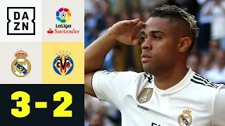 Doppelter Mariano schießt Real zum Sieg: Real Madrid - Villarreal 3:2 | La Liga | DAZN Highlights