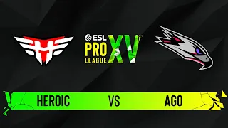 Heroic vs. AGO - Map 2 [Nuke] - ESL Pro League Season 15 - Group D