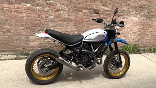 Ducati Scrambler Desert Sled 2021 blue D1998U