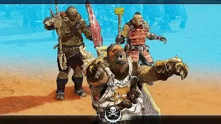 SHADOW OF WAR - NEW UNIQUE BETRAYALS TASLMASTER OVERLORD IN DESERT