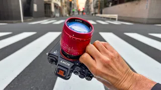 Weird 50mm f/0,95 Street Photography in Japan