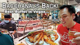 The Best Buffet in Vegas!  Bacchanal's back and it's better than ever!