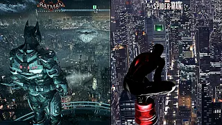 Vs Marvel Spider-Man  Remastered Vs. Batman Arkham Knight | Comparison