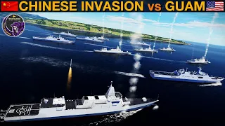 Could US Protect Guam From A HUGE Chinese Missile, Naval & Aerial Invasion (WarGames 175) | DCS