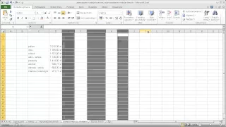 EXCEL - Zaznaczanie i edycja  komórek, wprowadzanie i edycja danych