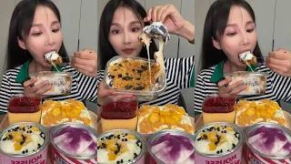 ASMR MUKBANG Dessert box EATING SHOW|소리좋은 러가지 음식 먹방 모음이 팅쇼 리얼 사운드|大食い