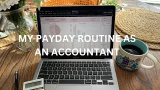 MY PAYDAY ROUTINE AS AN ACCOUNTANT | how I budget money on payday while paying off debt