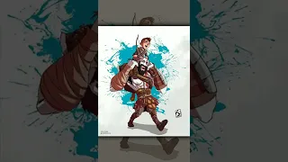 God of War Ragnarok | Fan Art | Creativity | New Work | Fan's Love | Drawings | Artwork