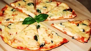 Pizza for 5 Minutes in the Pan ород Fast Breakfast Pizza ✧ IrinaCooking