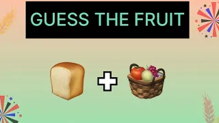 Can you guess the FRUIT by Emojis |Part-2 |Emoji quiz