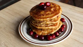 Fluffy Orange Cranberry Pancakes Recipe | The Sweetest Journey