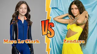 Maya Le Clark VS Zendaya Transformation ★ From Baby To 2024