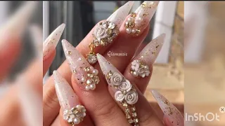 100 / 3d nail ideas! Huge nail art compilation #3dnails #naildesign #trend #beauty #nailart #hacks