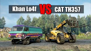 Snowrunner Khan Lo4f vs CAT TH357 | New & Unreleased vehicle