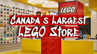 Canada's Largest LEGO Store || West Edmonton Mall LEGO Experience