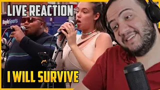 ALLIE SHERLOCK Reaction - Best Performance? - Gloria Gaynor cover - I Will Survive