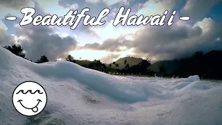 POV SURF (raw) | BEAUTIFUL HAWAII ! Floaters, Turns & Closeout Waves