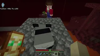 Panda commits suicide via lava