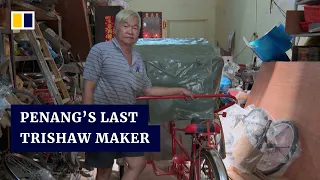 Last trishaw maker on Malaysia’s Penang island planning to retire