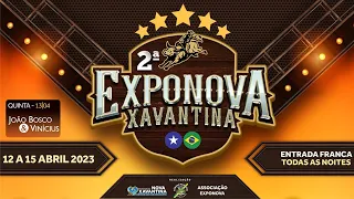 EXPONOVA 2023 - SHOW JOÃO BOSCO E VINÍCIUS 13 04 23