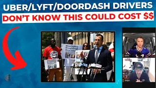 Uber/Lyft/DoorDash Drivers! Not Knowing THIS Could Cost You BIG $$$