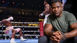 Francis Ngannou suggests he was SABOTAGED / DRUGGED in Anthony Joshua fight?