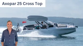 $220,000 Axopar 25 Cross Top Walkthrough.