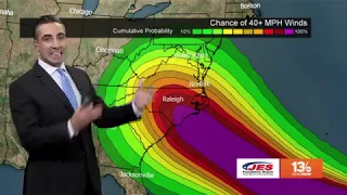 Tropics Update: Tracking Hurricane Florence, other tropical systems Monday, September 10, 2018