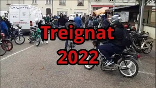 Rassemblement mobylette treignat 2022