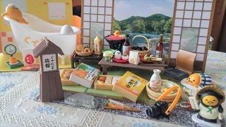 Re-Ment Welcome to Gudetama Ryokan Hot Spring Hostel リーメント ぐでたま 湯ったりぐったり ぐでたま旅館