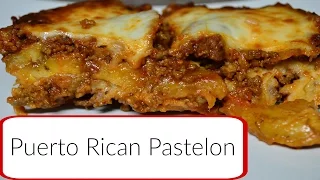 PASTELON/PUERTO RICAN LASAGNA