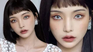 ( With sub🇻🇳🇲🇨🇺🇸🇪🇸) 힙?한 인스타 감성 톤업 메이크업 Instagram Makeup