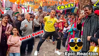 Best🤣Funny Dance in Crowd😅||Gone Extremely Wrong❌||Uncle ko jawani yaad dila di|| Comedy🔴