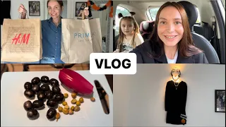 VLOG: Shopping da Primark , H&M / La spesa coop / Decor Halloween / preparando la cena