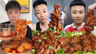 🥩🍖 Sizzling Meat Mukbang ASMR 吃播 肉食 ASMR | ASMR Eating Show | 香气四溢的肉类大餐 #mukbang #meatlovers