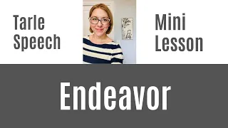 How to Pronounce ENDEAVOR - Quick English Pronunciation Mini Lesson