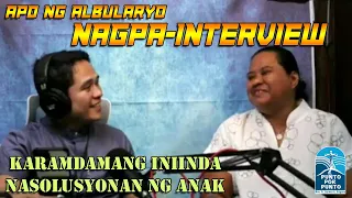 APO NG ALBULARYO nagpa-interview kay Father D ?