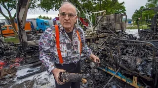 WOHNMOBIL VON ZDF-STAR LUDWIG IN FLAMMEN ++ BARES FÜR RARES ++ FEUER GREIFT ÜBER | EINSATZ FEUERWEHR