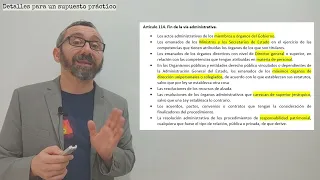 39/2015 - CONSEJOS para resolver SUPUESTO PRÁCTICO ADMINISTRATIVO 3/3