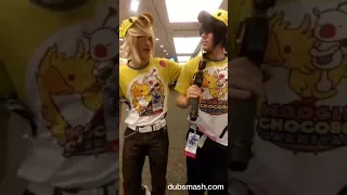 Chocobros Noctis and Prompto cosplay