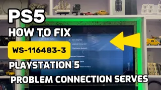 How To Fix PS5 Error WS-116483-3 Problem Connecting Servers PlayStation 5