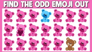 HOW GOOD ARE YOUR EYES #241 l Find The Odd Emoji Out l Emoji Puzzle Quiz