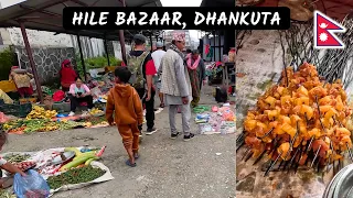 Hile Ko Bihibaare Haat Bazaar Ani Famous Sekuwa 😍 || Hile, Dhankuta Vlog-2