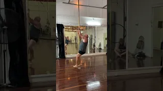 Old bearded pole dance guy from AGT