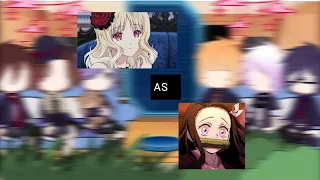 Diabolik Lovers react to Yui as Nezuko [AU]