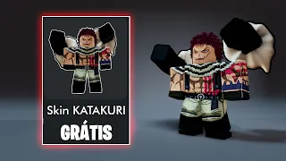 COMO FAZER SKIN DO KATAKURI GRATIS NO ROBLOX!