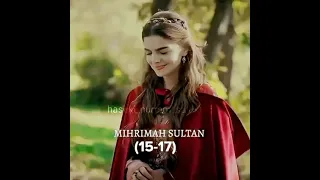 مراحل نمو السلطانة الأم مريم ابنة السلطانة هيام و السلطان سليمان 🔥❤️ / حريم السلطان