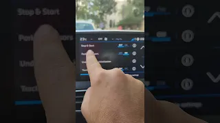 How to switch on/off stop start function in Peugeot 3008.